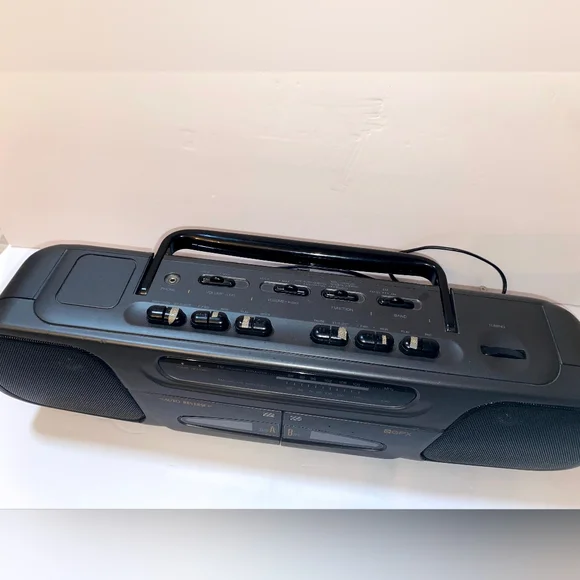 Vintage GPX Boombox Radio & 2 Cassette Players